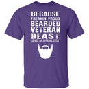 Freakin Proud Bearded Veteran T-Shirt CustomCat