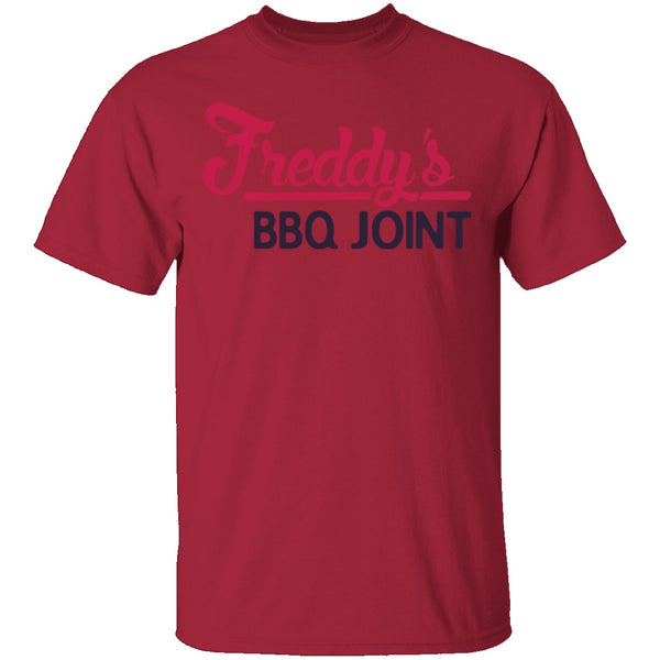 Freddys BBQ Joint House of Cards T-Shirt CustomCat