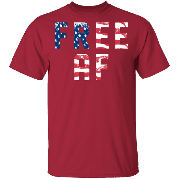 Free AF T-Shirt CustomCat