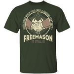 Freemason Handshake T-Shirt CustomCat