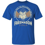 Freemason Handshake T-Shirt CustomCat