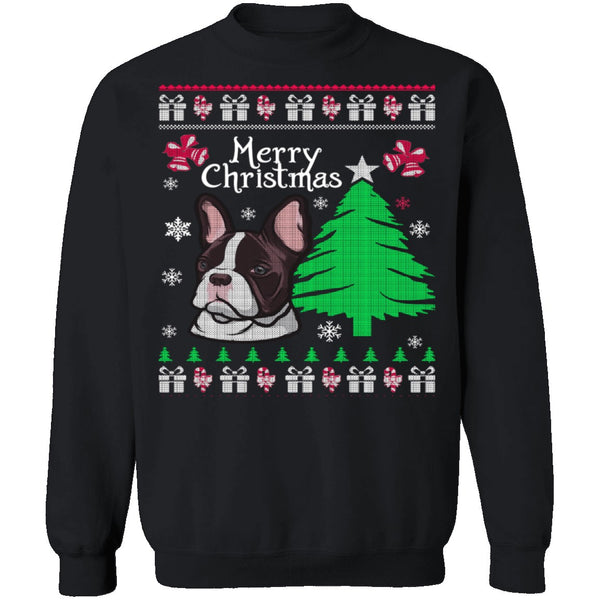 French Bulldog Ugly Christmas Sweater CustomCat