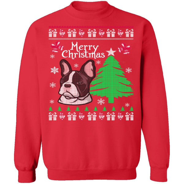 French Bulldog Ugly Christmas Sweater CustomCat