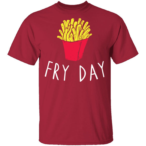 Fry Day T-Shirt CustomCat