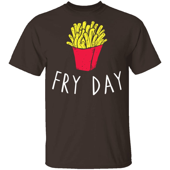 Fry Day T-Shirt CustomCat