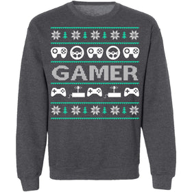 Game Controller Ugly Christmas Sweater CustomCat
