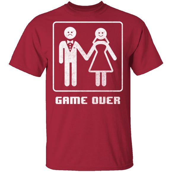 Game Over T-Shirt CustomCat