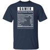 Gamer Facts T-Shirt CustomCat