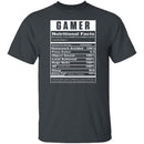 Gamer Facts T-Shirt CustomCat