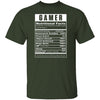 Gamer Facts T-Shirt CustomCat