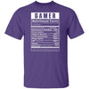 Gamer Facts T-Shirt CustomCat