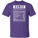 Gamer Facts T-Shirt CustomCat