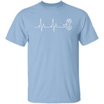 Gamer Heartbeat T-Shirt CustomCat