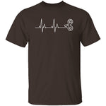 Gamer Heartbeat T-Shirt CustomCat