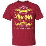 Gamers Have Many Lives T-Shirt CustomCat