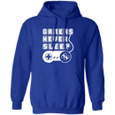 Gamers Never Sleep T-Shirt CustomCat