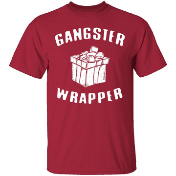 Gangster Wrapper T-Shirt CustomCat