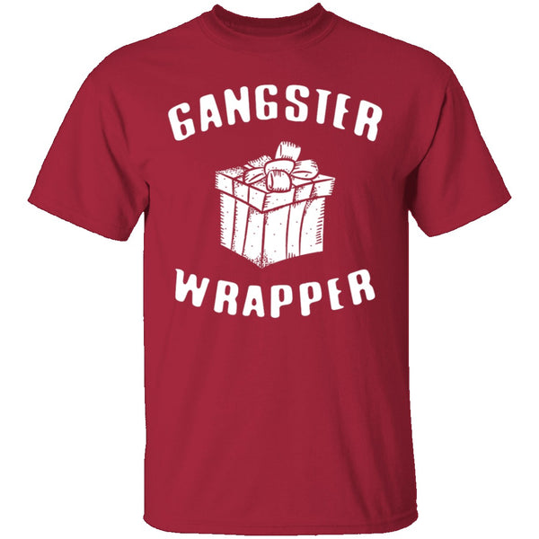 Gangster Wrapper T-Shirt CustomCat