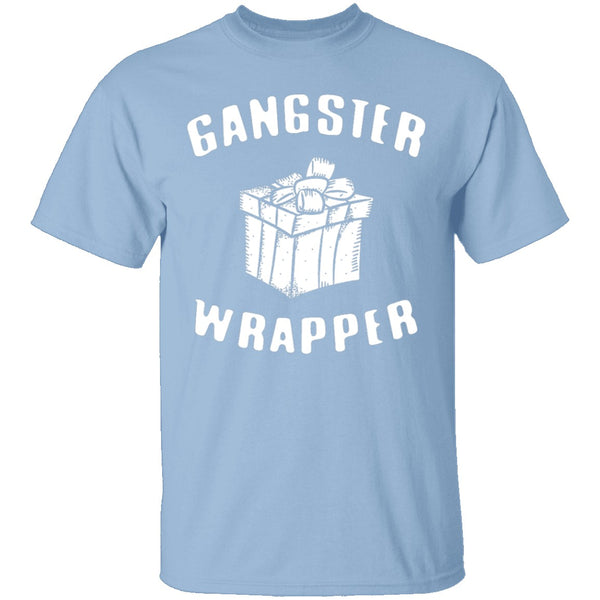 Gangster Wrapper T-Shirt CustomCat