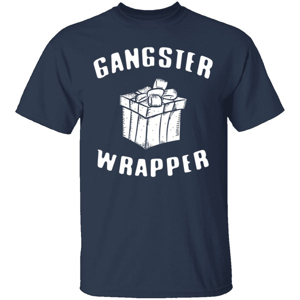 Gangster Wrapper T-Shirt CustomCat