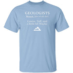 Geologist Definition T-Shirt CustomCat