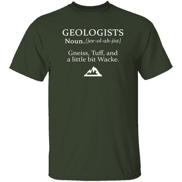 Geologist Definition T-Shirt CustomCat