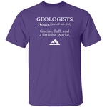Geologist Definition T-Shirt CustomCat