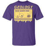 Geology Rock Wins T-Shirt CustomCat