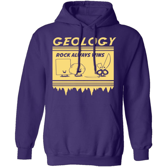 Geology Rock Wins T-Shirt CustomCat