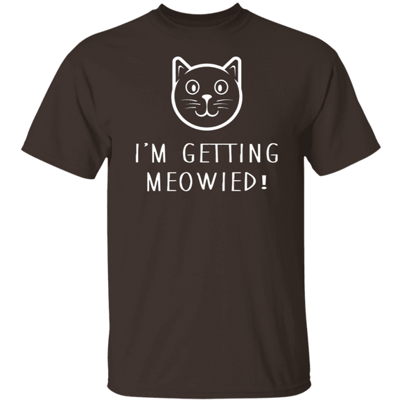 Getting Meowied T-Shirt CustomCat