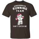 Gingerbread Running Team T-Shirt CustomCat