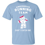 Gingerbread Running Team T-Shirt CustomCat