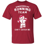Gingerbread Running Team T-Shirt CustomCat