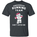 Gingerbread Running Team T-Shirt CustomCat