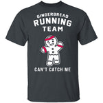 Gingerbread Running Team T-Shirt CustomCat
