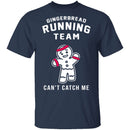 Gingerbread Running Team T-Shirt CustomCat