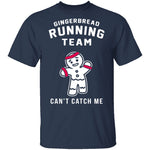 Gingerbread Running Team T-Shirt CustomCat