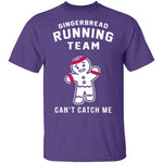 Gingerbread Running Team T-Shirt CustomCat