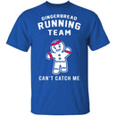 Gingerbread Running Team T-Shirt CustomCat