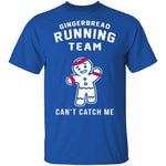 Gingerbread Running Team T-Shirt CustomCat