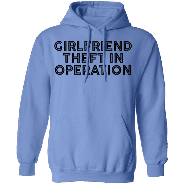 Girlfriend Theft In Operation T-Shirt CustomCat