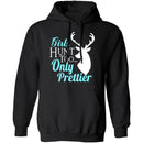 Girls Hunt Too T-Shirt CustomCat