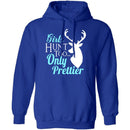 Girls Hunt Too T-Shirt CustomCat