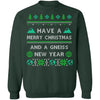 Gneiss New Year Geology Ugly Christmas Sweater CustomCat
