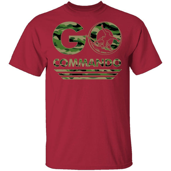 Go Commando T-Shirt CustomCat