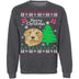 Golden Retriever Ugly Christmas Sweater CustomCat