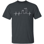 Golf EKG T-Shirt CustomCat