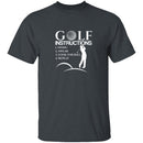Golf Instructions T-Shirt CustomCat