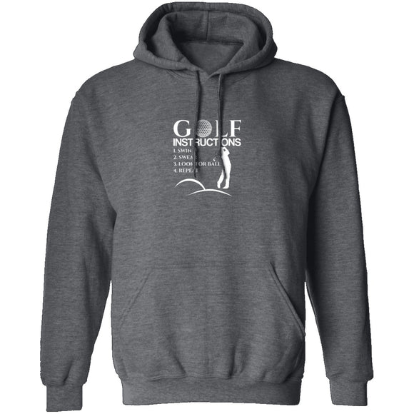 Golf Instructions T-Shirt CustomCat