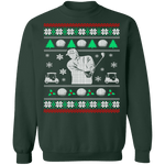 Golf Ugly Christmas Sweater CustomCat